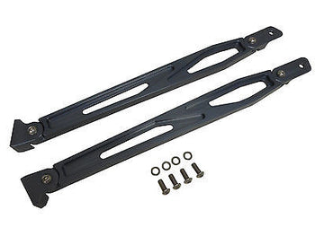 1967-1969 CAMARO BILLET FENDER BRACES GUNMETAL ANODIZED MADE IN U.S.A.